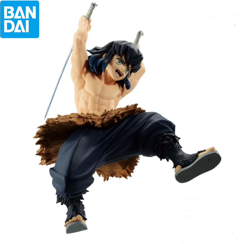 Bandai In Stock Original Banpresto Action Figure Demon Slayer Vibration Stars Hashibira Inosuke Priz