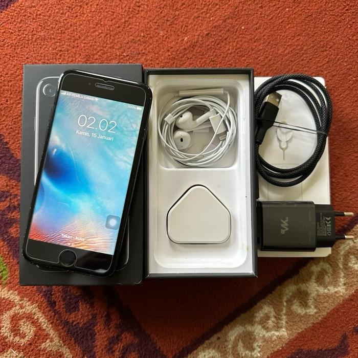 Iphone 7 128gb fullset no minus original