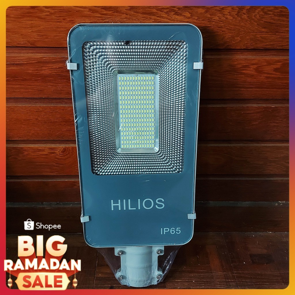 LAMPU JALAN LED SOLAR PANEL 50W 2 IN 1 / LAMPU PJU SOLAR CELL 50 WATT