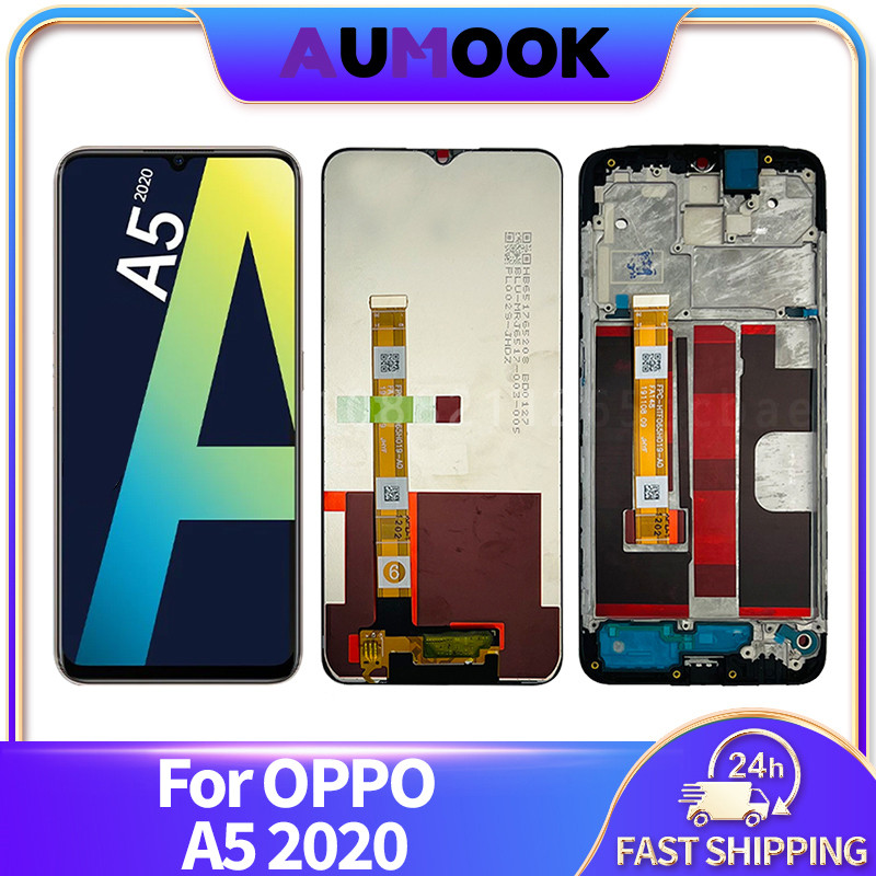 6.5" IPS LCD For Oppo A5 2020 LCD splay Tou Screen Assembly With Frame CPH1931 CPH1959 CPH1933 CPH19