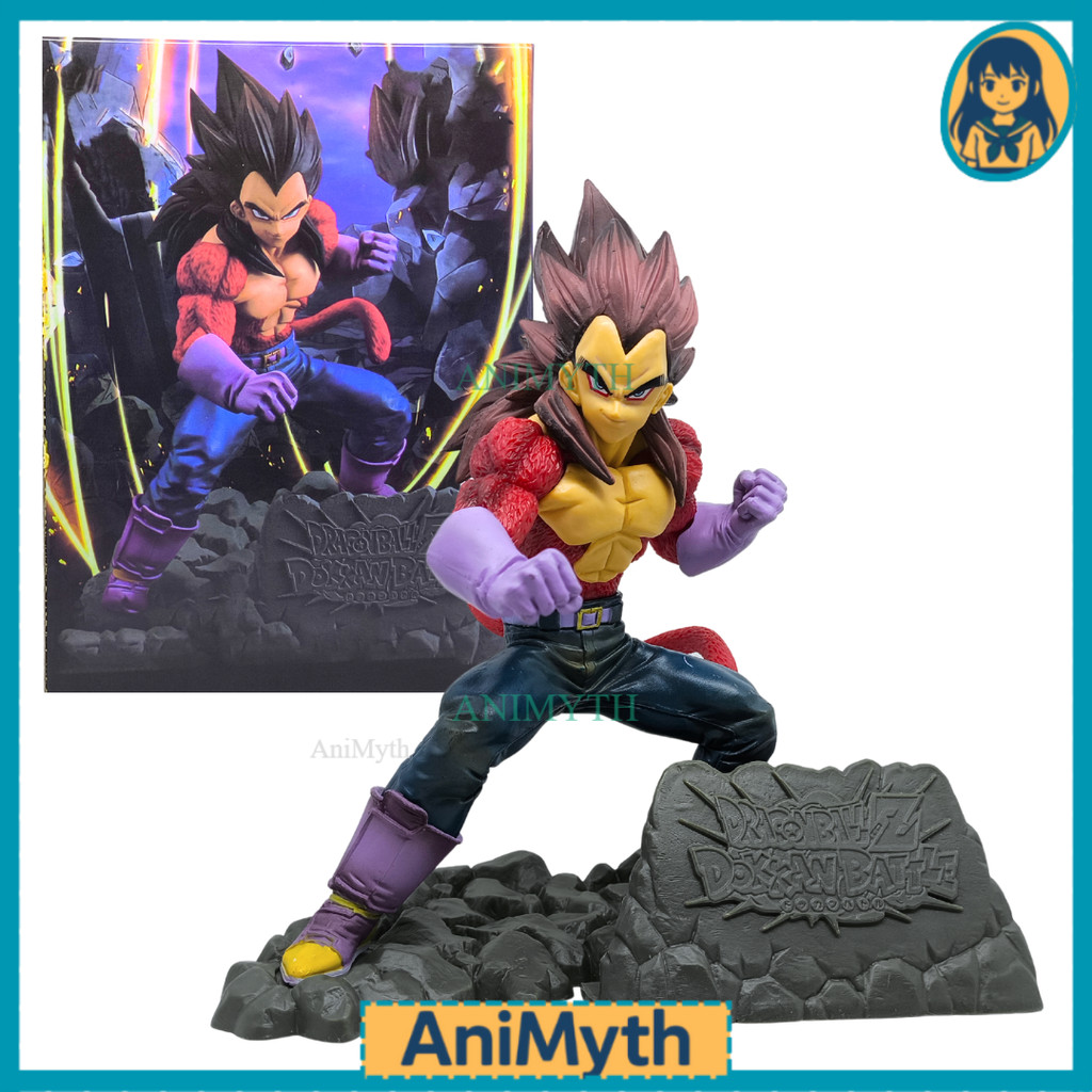 Anime Action Figure Dragon Ball Z Vegeta Super Saiyan 4 Dokkan Battle