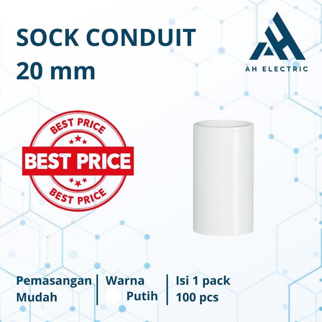 SOCK CONDUIT SOCK PIPA SOCK KONDUIT PENYAMBUNG PIPA - PACK