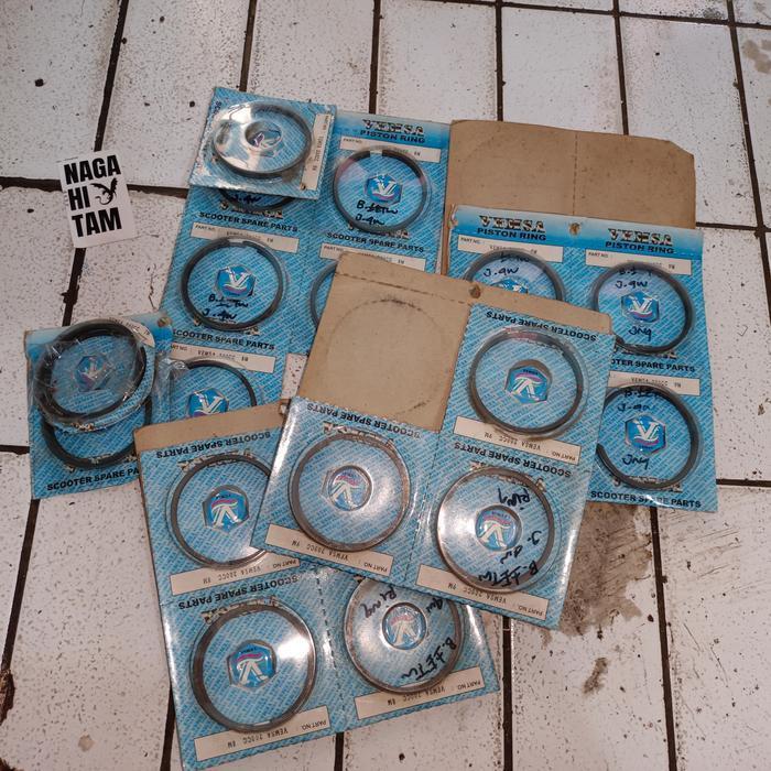 ring seher Vespa 200cc Spartan Excel 200 7m 8m 9m nos