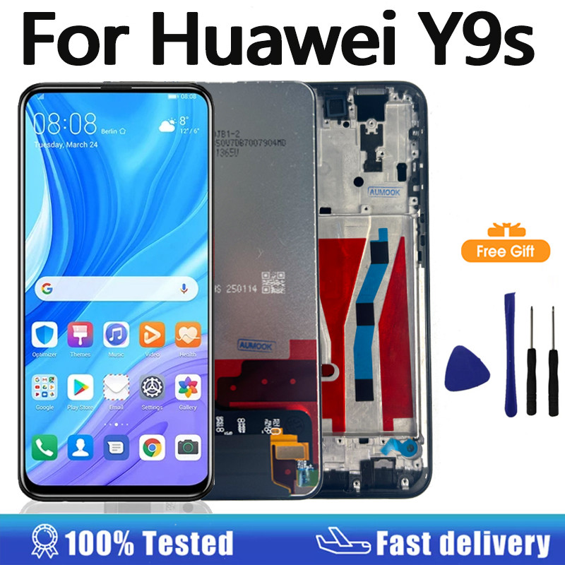 6.59'' Y9S Display For Huawei Y9s LCD Display Touch Screen Digitizer For Huawei P Smart Pro 2019 LCD