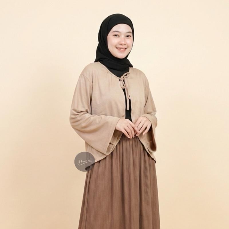 Cardigan Pita Annisa Lengan Panjang Outer Wanita Daily Flow