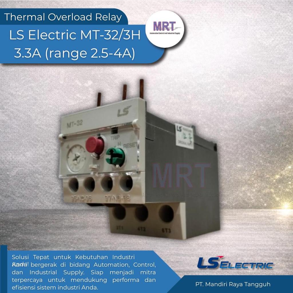 Thermal Overload Relay LS Electric MT-32/3H 2.5–4A | Overload Relay LS MT32 Motor