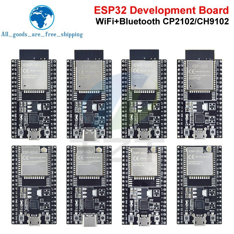 TZT ESP32-DevKitC Core Board ESP32 Development Board ESP32-WROOM-32D ESP32-WROOM-32E ESP32-WROOM-32U