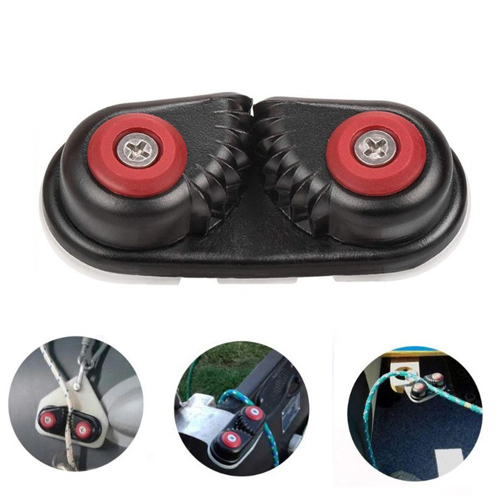 Aluminum Alloy Cam Cleat Fairlead Rope Gripper for Marine Sailing Accessories Automatic Rope Clampin