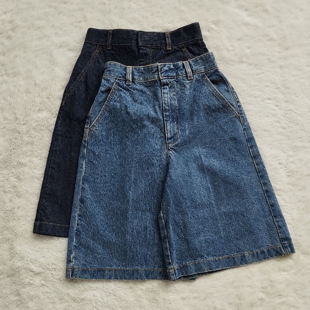 LOWESHOP Celana pendek denim jeans sisa Original Sisa Export