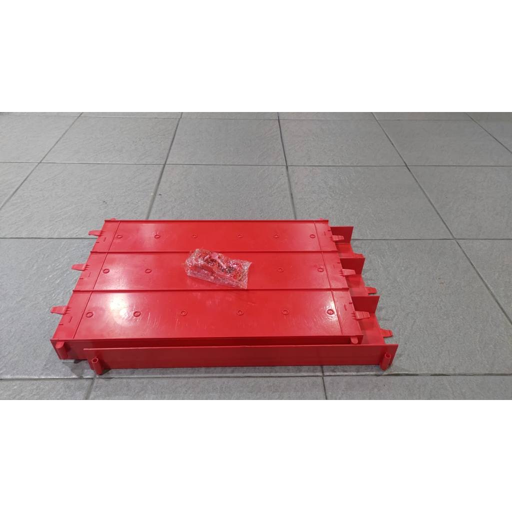 TRACK LURUS 3 JALUR (IMAGE) MERAH