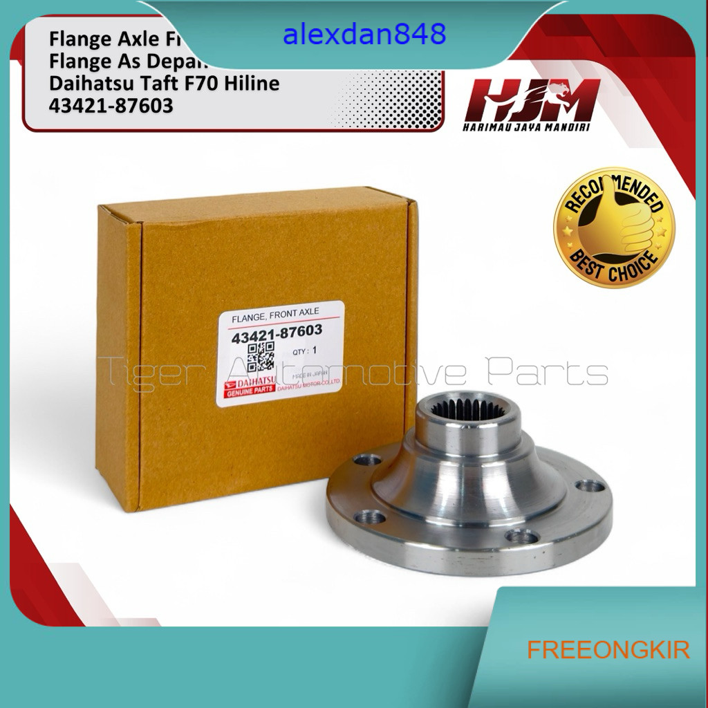 Flange Axle Front Daihatsu Taft F70 Hiline - Flange As Roda Depan