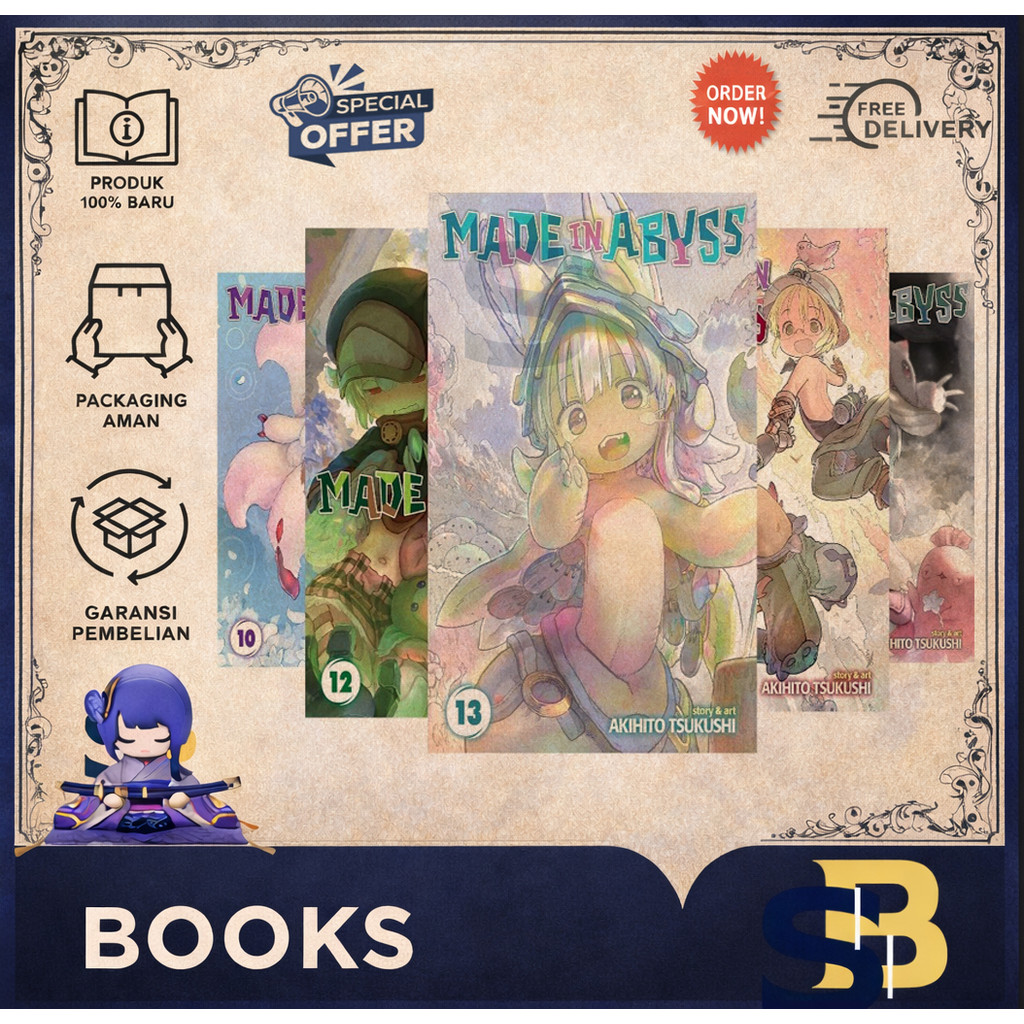 Komik Manga: Made in Abyss 13 book series by Akihito Tsukushi - Stakkee