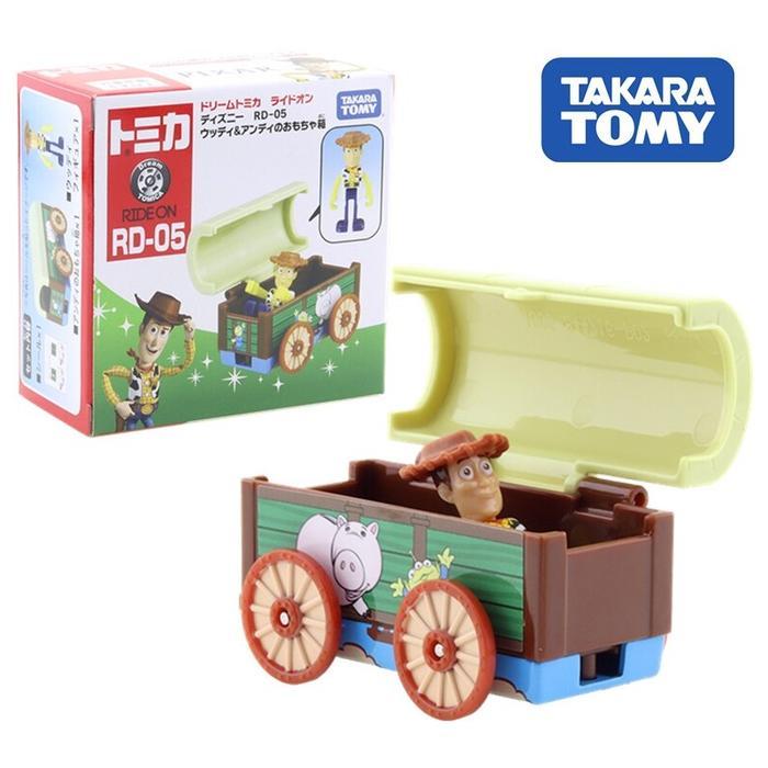 181262 TOMICA DREAM RIDE ON DISNEY RD-05 WOODY & TOY BOX TAKARA TOMY