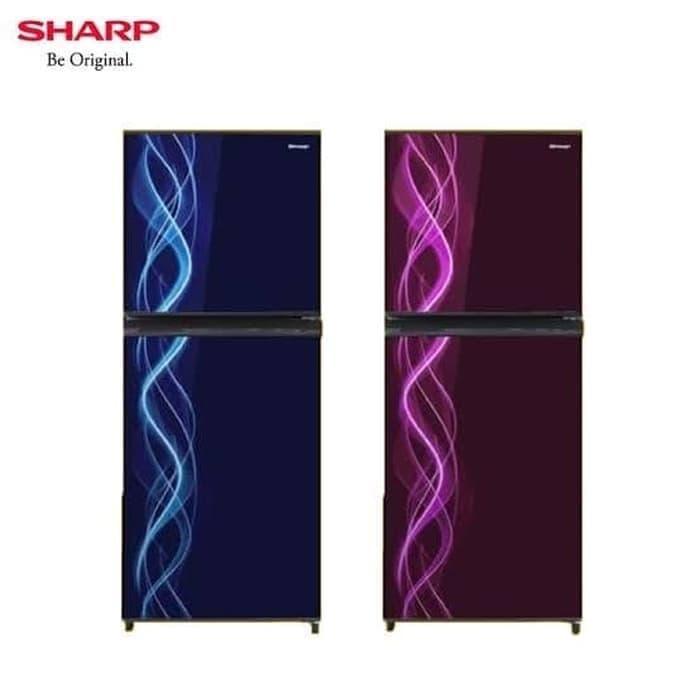 Lemari Es/ Kulkas 2 Pintu SHARP SJ197ND-VP/VB