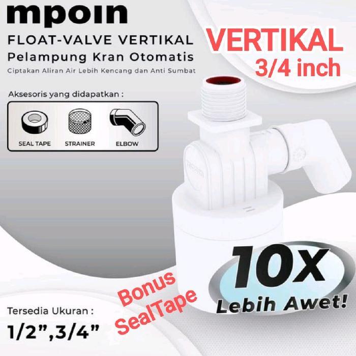 Pelampung Air Otomatis Penguin Otomatis Mpoin Pelampung Otomatis OTOVALV PENGUIN OTOVALV Mpoin - Mpo