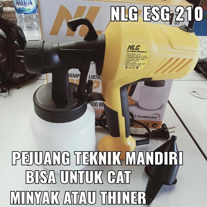 SPRAY GUN ELECTRIC NLG ESG 110 / ALAT SEMPROT CAT ELEKTRIK NLG ESG 110 - NLG ESG 210