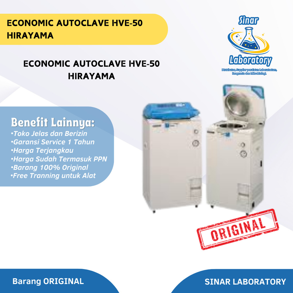 Economic Autoclave HVE-50 Hirayama
