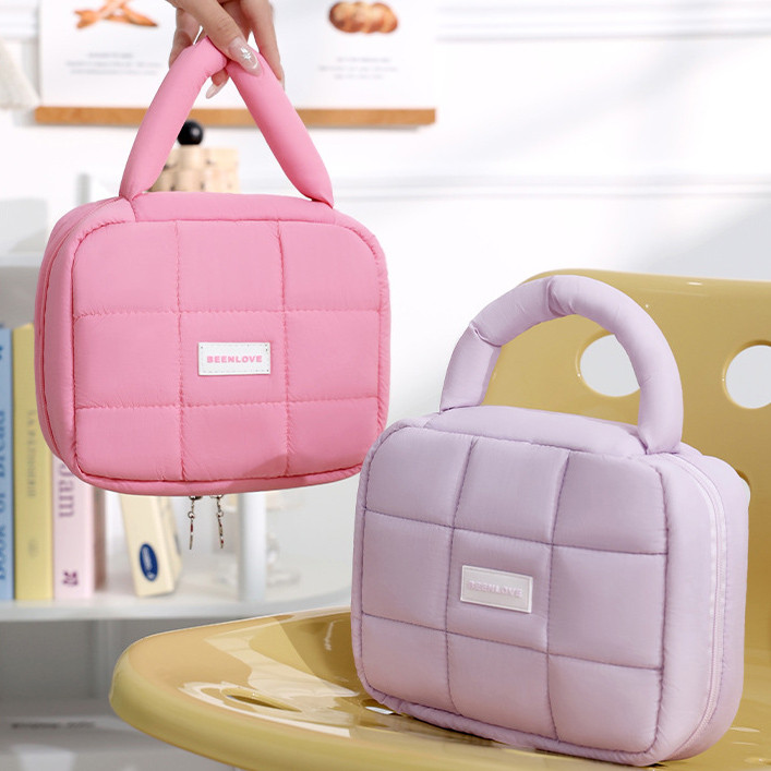 ELSA Pouch make up travel besar puffy bag makeup / pouch make up besar custom RH2419