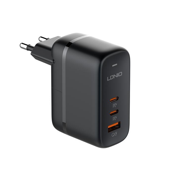 LDNIO Travel Charger Adapter Q366 Q367 65W GaN tech Super Fast Charger Adaptor - Q366