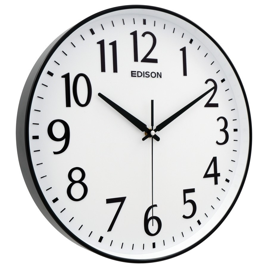 RUES.STORE Jam Dinding EDISON ES-3601 T38 Classic Design