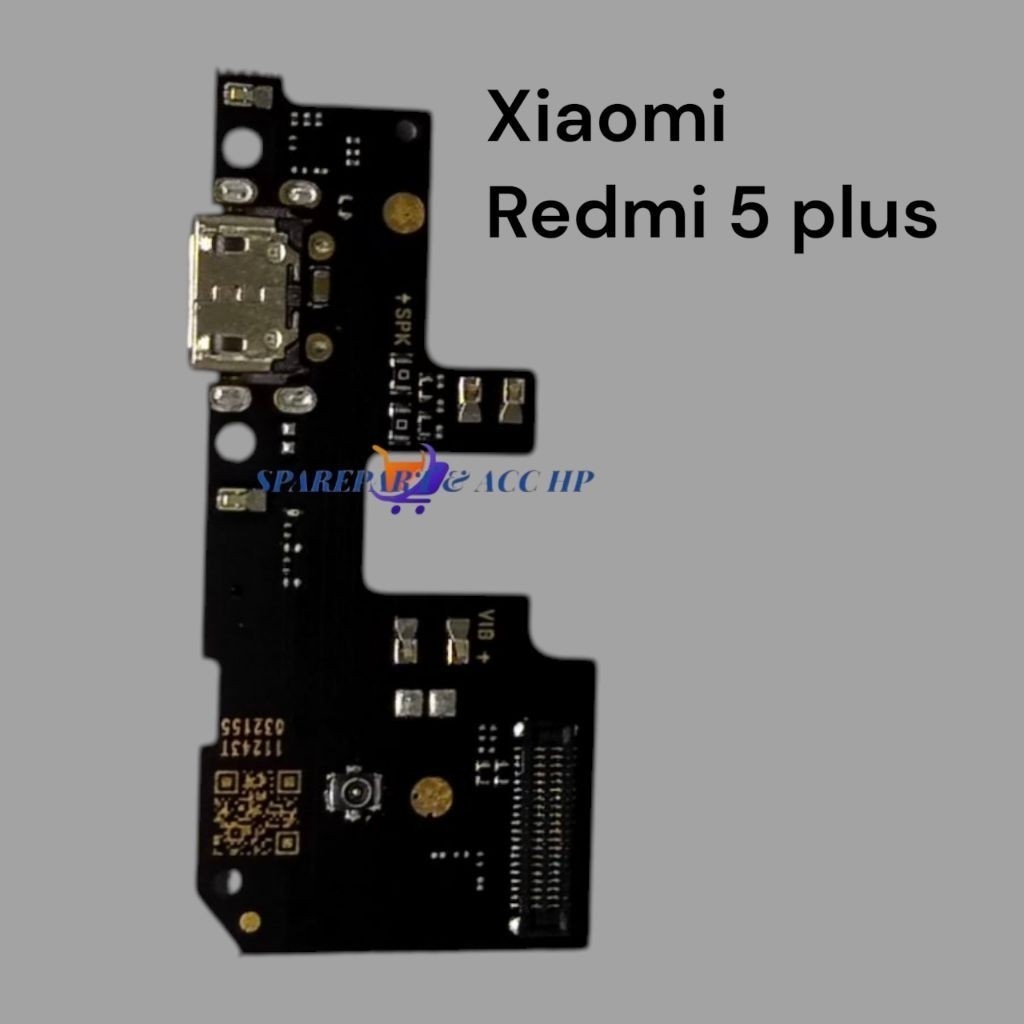 Xiaomi Redmi 5 Plus Papan Cas / Konektor Charger + IC Microsoft