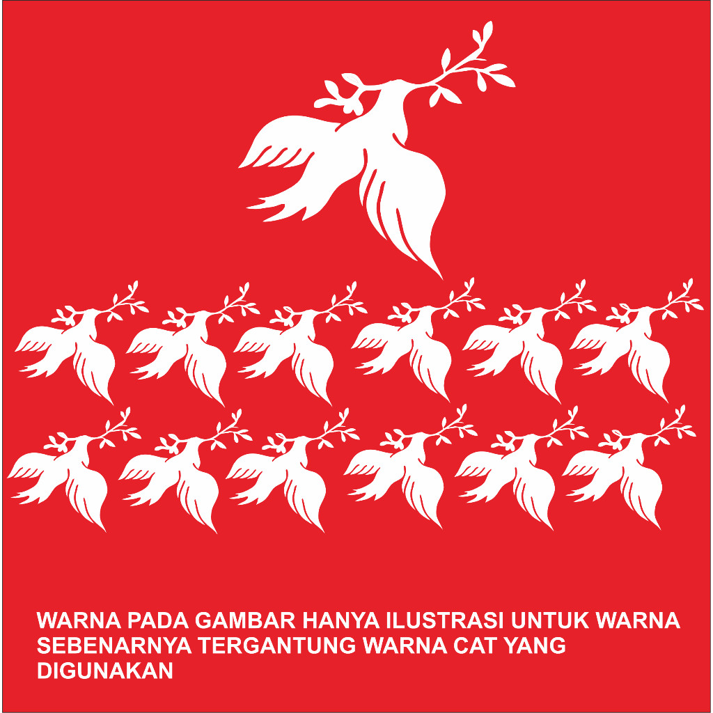 Roll Cat Motif Dinding Karakter ( 1 Set Lengkap ) Gagang + Motif (Free Packing Kerdus)