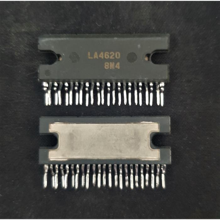 IC / Sirkuit Terpadu LA4620 LA 4620 Two-Channel Audio Power Amplifier 2x17W