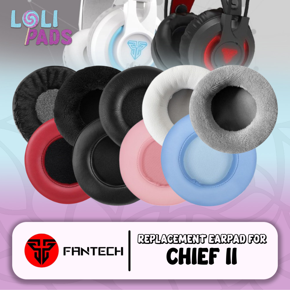 Earcup Busa Earpad Ear Cushion Fantech CHIEF II CHIEF-II CHIEF02 CHIEF-2 CHIEF-02 Pad Bantalan Earcu