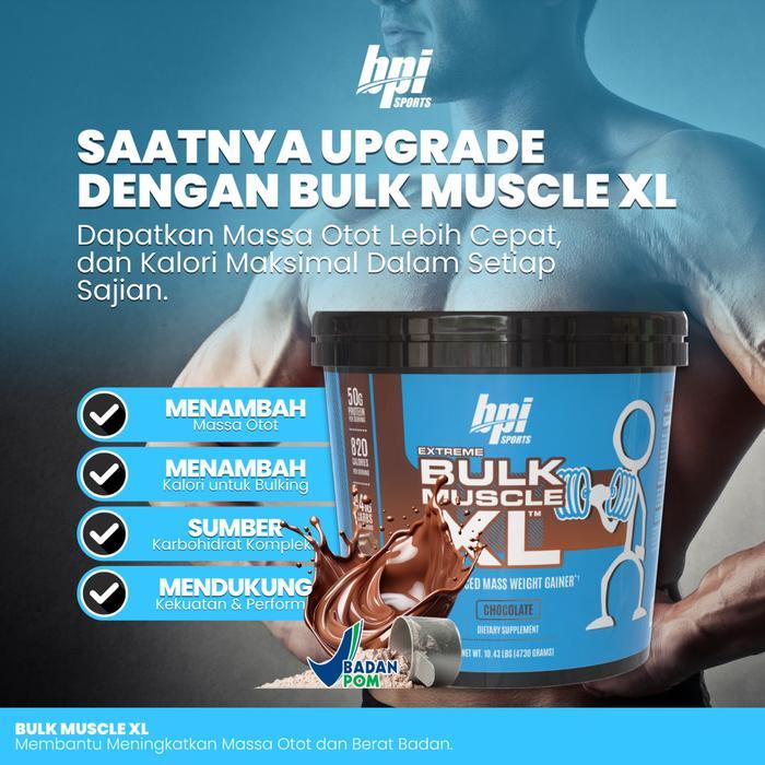 Well Herbal BPI Bulk XL Weight Gainer BPI Bulk Muscle XL 15 lbs BPI Sports - 10lbs
