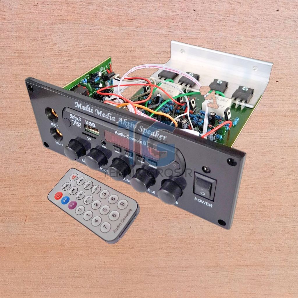 Modul Amplifier Speaker Aktif GM1750BT Bluetooth FM USB