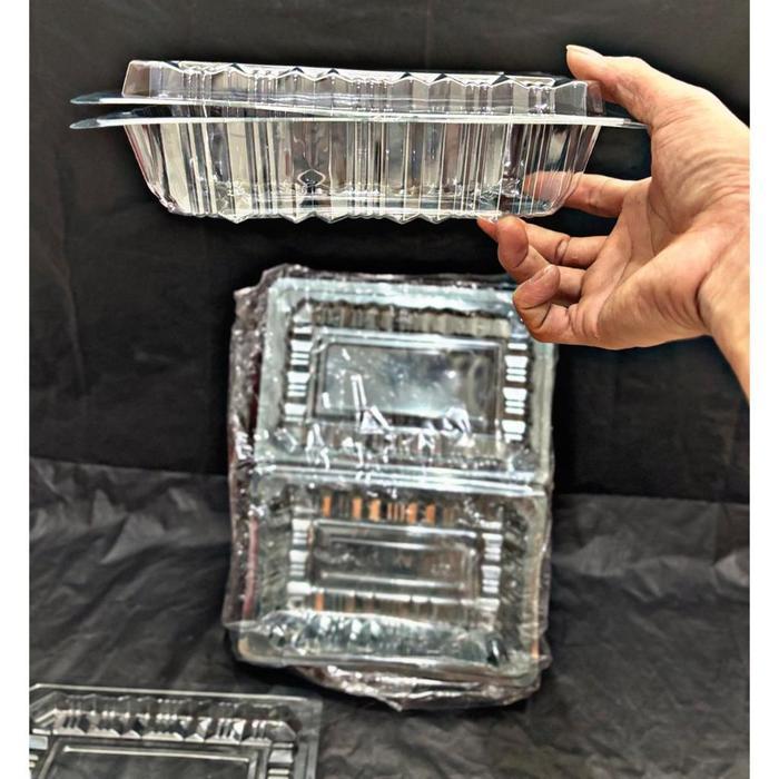 MIKA PLASTIK MEREK VIP TEBAL MIKA KUE BOLU UK SEDANG VX2 ISI 50 PCS