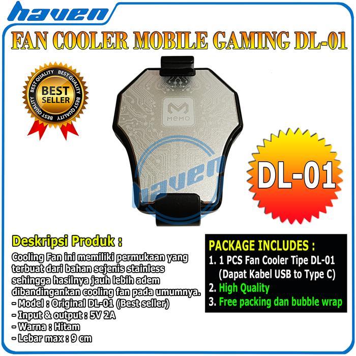 Fan Cooler Mobile Phone / Kipas Pendingin HP Mobile Cooling Fan Pad Cooler Handphone Super Cooling F
