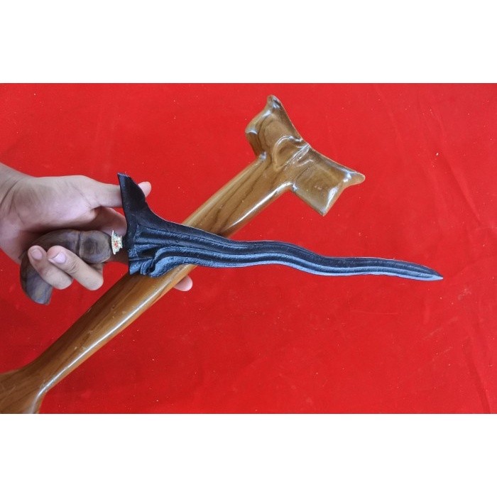 keris pandawa PB tebal warangka bugis murah - bilahan saja KT