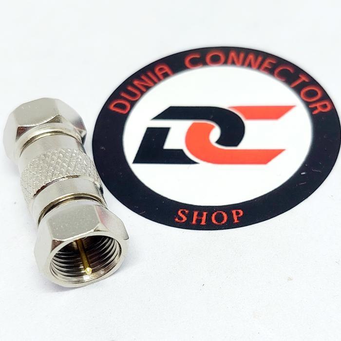 KONEKTOR F MALE TO F MALE GOLD  TAIWAN