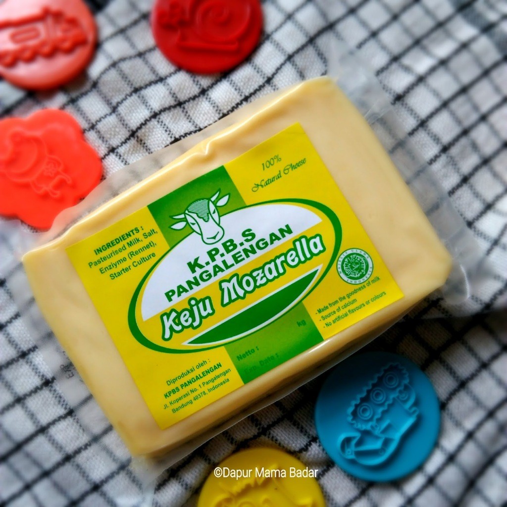 Keju Mozarella KPBS Pangalengan 250gr / Keju Moza Asli