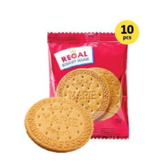 REGAL BISKUIT MARIE RENCENG 10 SACHET