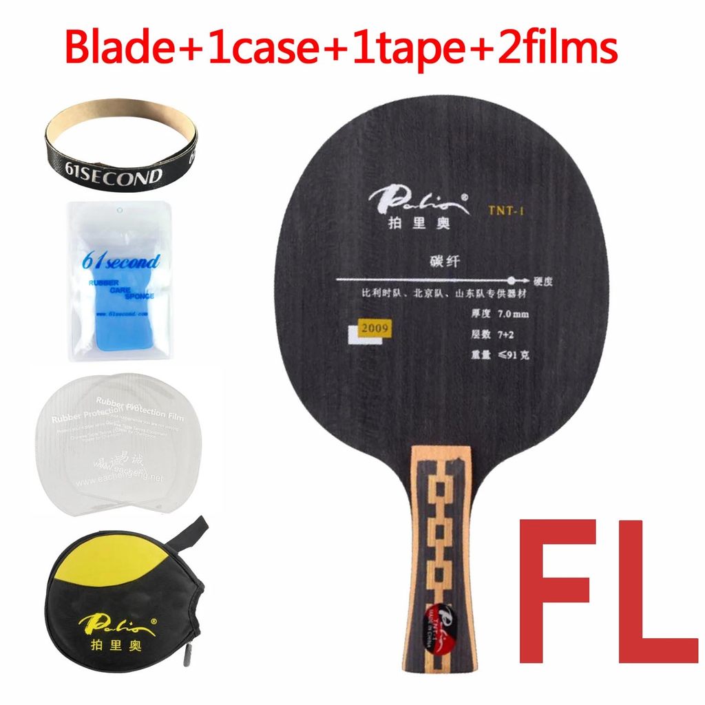 Palio TNT-1 TNT 1 table tennis blade 7wood 2carbon fast attack with loop special for beijing shandon