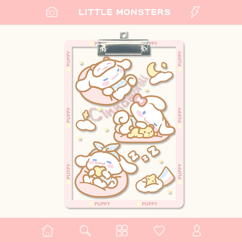 Clipboard A4 Warna ATK Papan Jalan Fleksibel Ringan Papan Ujian Folio Bisa Digantung Aesthetic Anti 