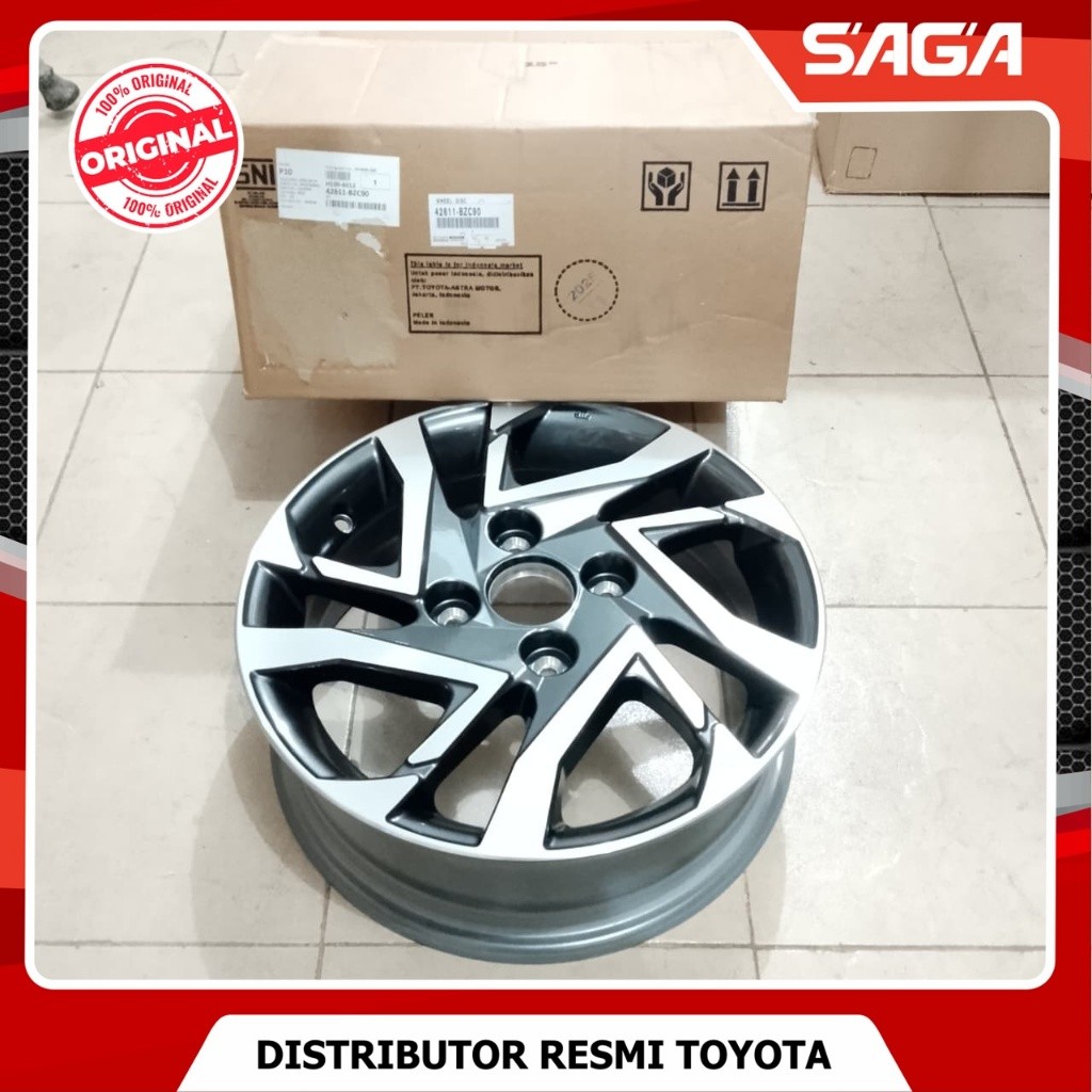 SAGA | Velg All New Avanza Veloz 2019-2021 Original Toyota 42611-BZC90