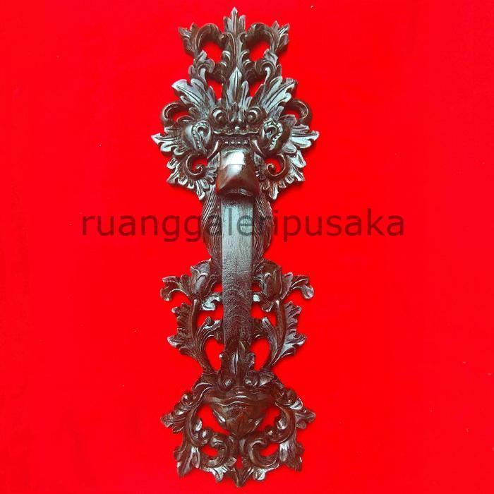 Blawong Keris Tombak Ukiran Makoro Kepala Buto Unik Dengan Desain Eksklusif dan Detail yang Menawan 