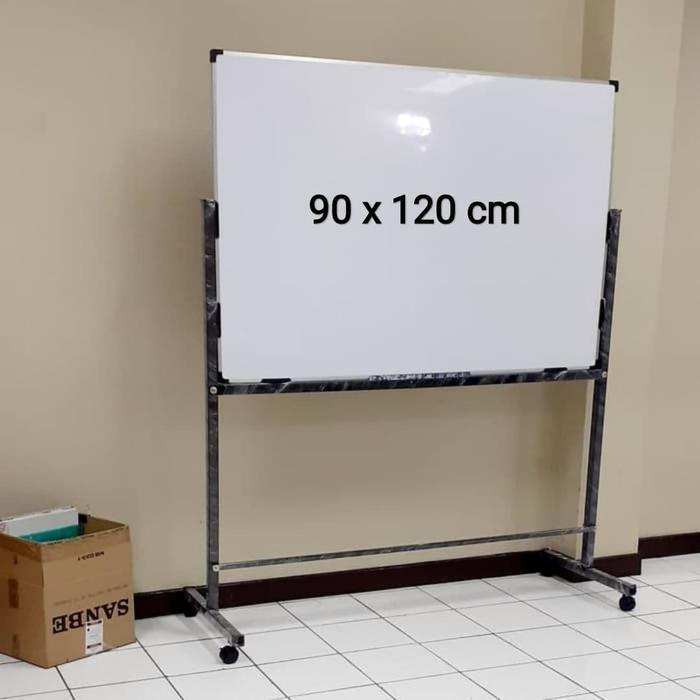 Whiteboard standing 90 x 120 cm