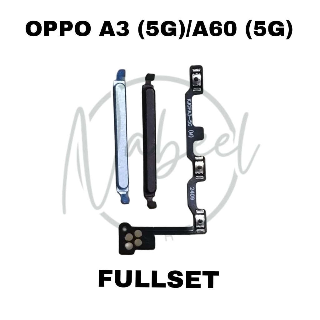TOMBOL LUAR VOLUME + FLEXIBLE VOLUME ON OFF HP OPPO A3 (5G) / A60 (5G)