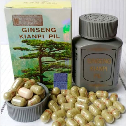 [ KIANPI JAKARTA BARAT ] birunya cinta  [ ALL READY TOKO KIANPI PIL ] Kapsuma Ginseng Gemuk Pil 60pc