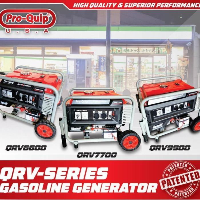 Genset PROQUIP QRV 9900 / PROQUIP QRV9900 MAX 7500 watt PROQUIP USA