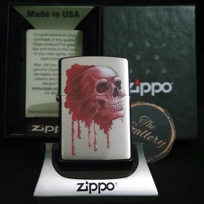 49603 ORIGINAL ZIPPO SKULL DESIGN