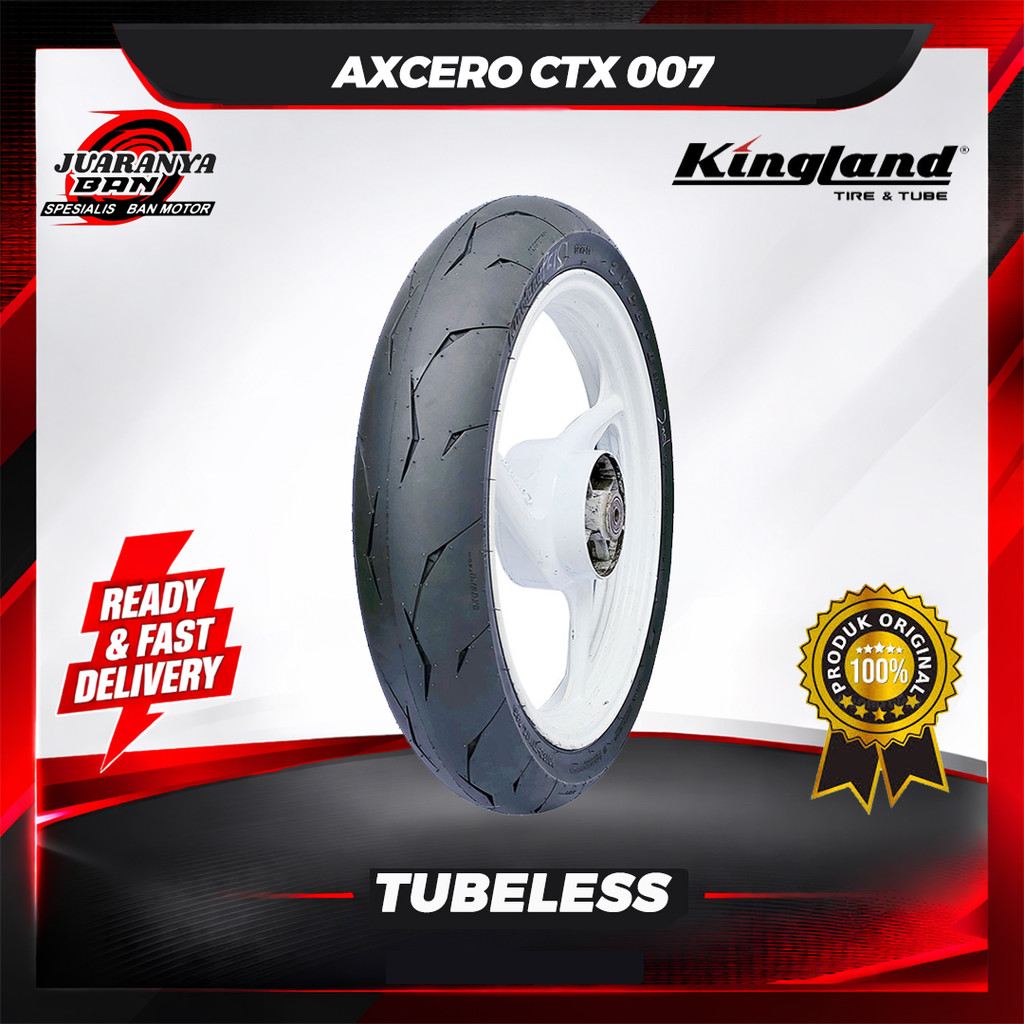 Kingland Axcero CTX 007 90/80-17 BAN SOFT COMPOUND
