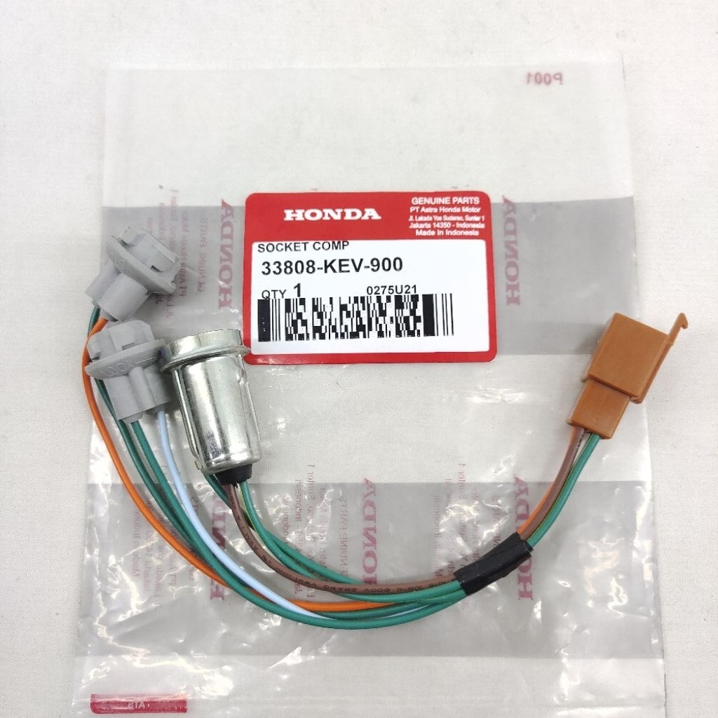 COD Kabel Soket Socket Pitting Piting Vitting Fiting Stop Lampu Belakang Assy Honda Supra X Lama - S