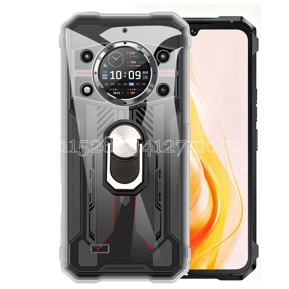 Ring Holder Case for Cubot Kingkong 11 Shockproof Soft TPU Kickstand Cover on for Cubot Kingkong11