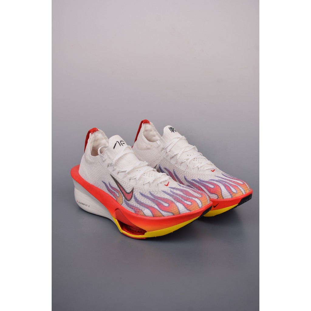N1K3 A1R Zoom Alphafly NEXT% 3 ZoomX Sepatu lari maraton penyerap goncangan kasual klasik yang sejuk