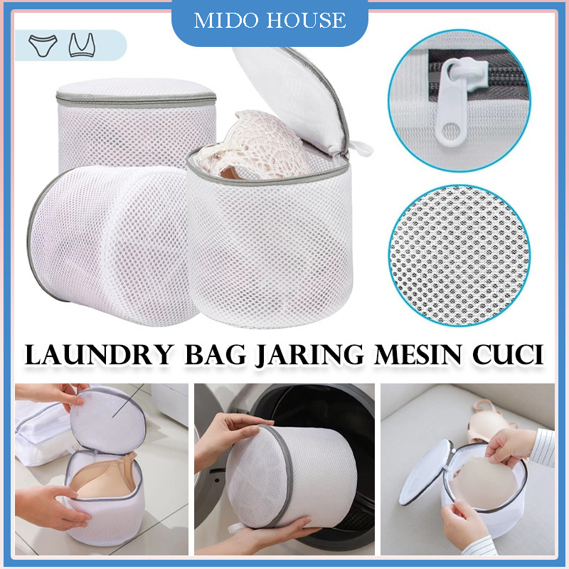 Laundry Bag Mini Kantong Jaring Laundry Bag/ Kantong Cuci Jaring Baju Kotor Mesin Cuci Baju Celana D